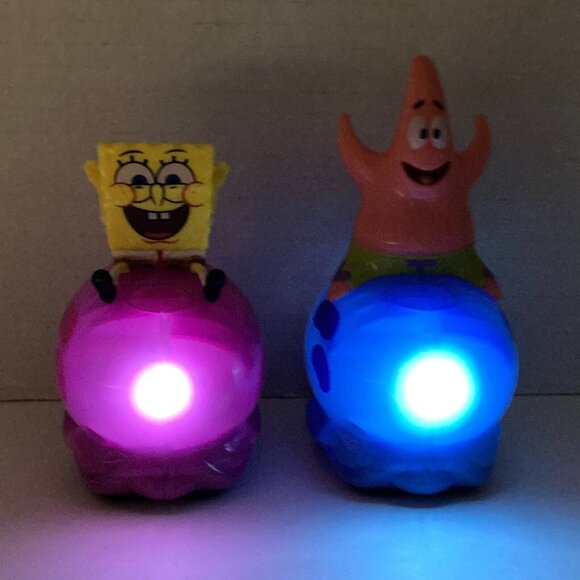 SpongeBob SquarePants Patrick Jellyfish Racers Push N Go Powered Lights & Sounds - Picture 2 of 11